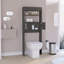 Armoire au-dessus de la toilette Madrid, double porte, deux tablettes