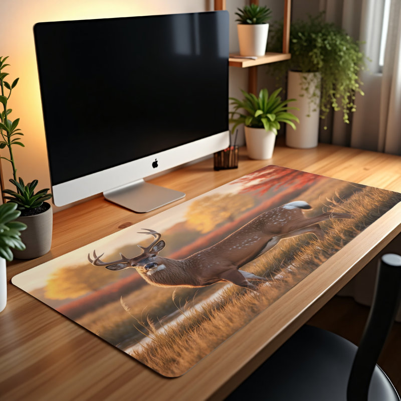 Polyester Desk Pad, 23.6x13.8