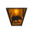 13" Wide Bear Creek Right Wall Sconce-16183225