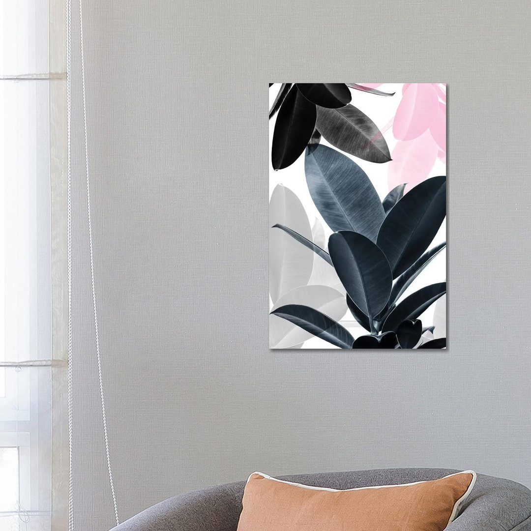 Leaf Play von Sisi & Seb - Gallery-Wrapped Canvas Giclée on Canvas