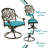 Oval 8 - Person 84'' Long Dining Set with Cushions-1116729626