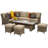 Edwina 9 Seater Dining Set with Cushions