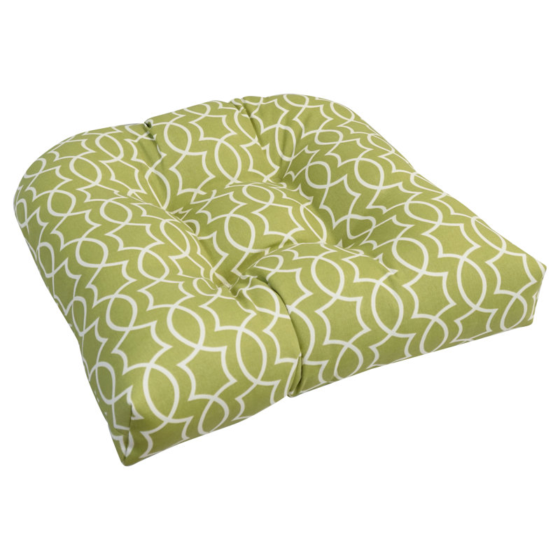 Coussin de chaise de salle à manger capitonné pour l'extérieur