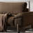 Minimalist Corduroy Cube Straight Sofa