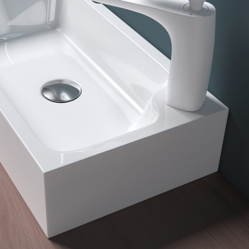 Durovin Bathrooms 260mm L x 460mm W Natural Engineered Stone Rectangular Sink