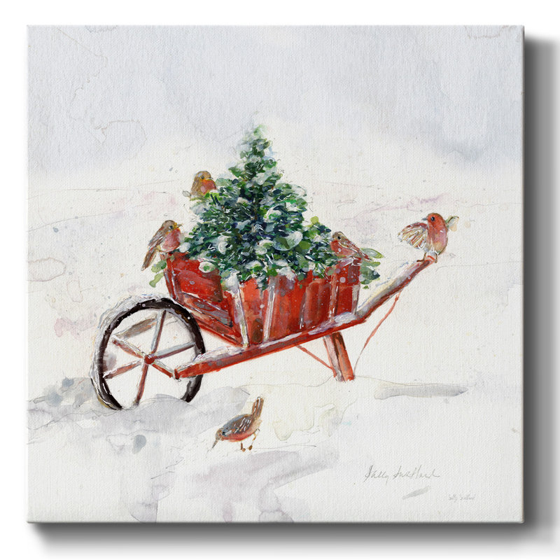 Brouette Winter Garden, H 32 po x l 32 po x P 1,5 po
