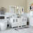  60" Double Bathroom Vanity Set with Mirror-23188985