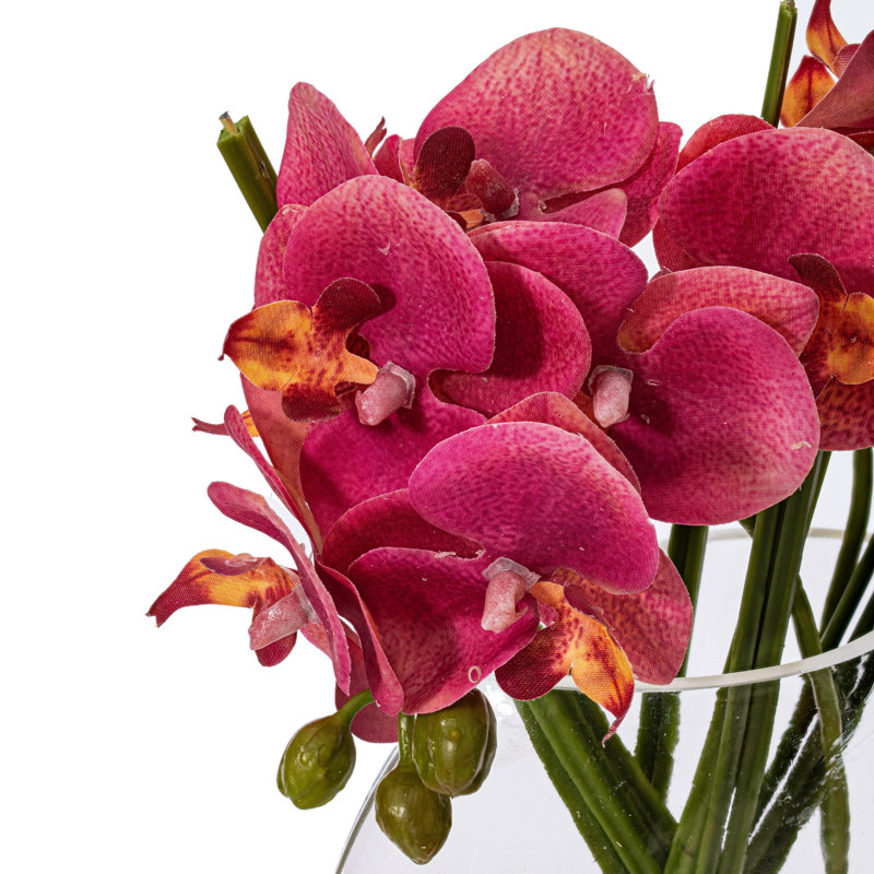 Arrangement floral papillon en vase