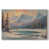 Toile naturelle avec cadre flottant