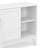 Harper 30"W Solid Hardwood Mid-Century Modern Low Storage Cabinet With Sliding Doors-1471763159