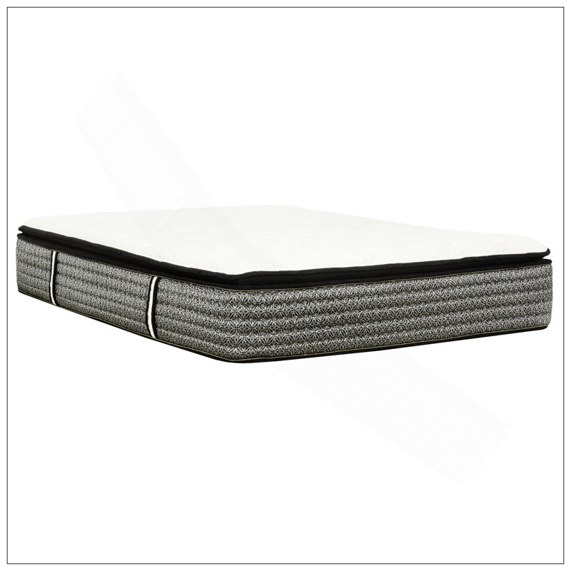 Premium Pocket Coil Hybrid Mattress, Queen, Plush Gel Memory Foam Mattress, 14"