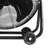 Lifesmart FGD-24Y 24 Inch Recirculating Floor Fan With Caster Wheels, Black