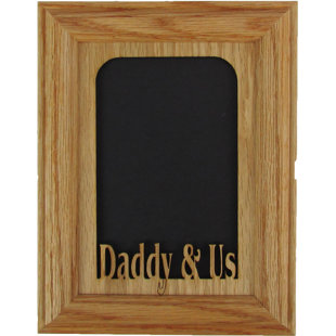 Oak Solid Wood Picture Frame with Mat