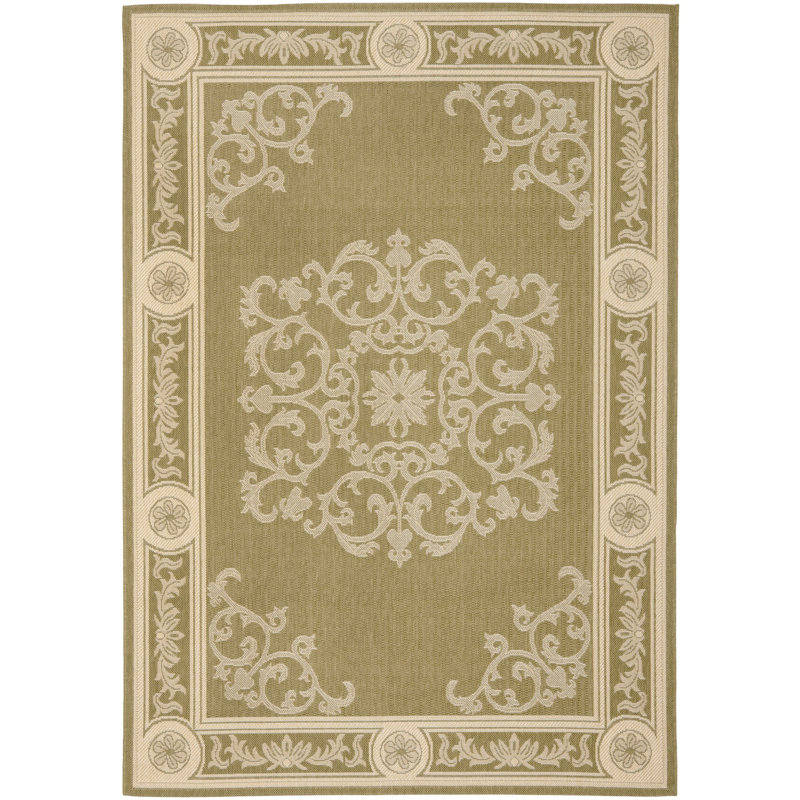 Galena Performance Oriental Indoor/Outdoor Area Rug, Rectangle 7'10" x 11'