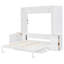 Grands lits peu encombrants, MDF et LVL, bureau à domicile multifonctionnel moderne