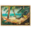 «On Her Hammock Canvas», art mural Glam Beach par Art Remedy-105294777-105294780