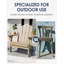 Chaise Adirondack pliante en plastique Lutie-1389513249