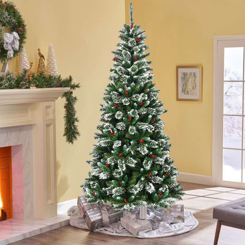 Arbre de Noël vert 7 pi, H 8 pi