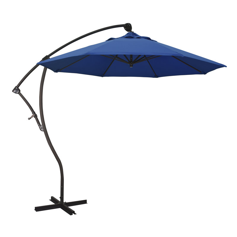 Parasol en porte-à-faux 9' Welwyn, Bleu pacifique - Pacifica