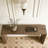 Modern Console Table With Paulownia Solid Wood Veneer, Ideal For Foyer And Living Room-1324611472