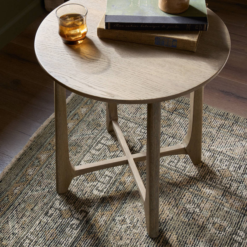 DUPREE Solid Wood End Table