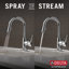Trinsic Pull Down Sprayer Bar Faucet, Single Handle Prep Sink Faucet-6898322