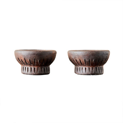 1.95'' H Ceramic Tabletop Tealight Holder