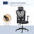 Dilkon Mesh Task Chair with Headrest