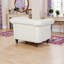 Fauteuil d'appoint monoplace avec pieds en bouleau, revêtement en polyuréthane, capacité de poids de 220 lb-1834129311