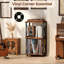 Support pour tourne-disque avec rangement en vinyle