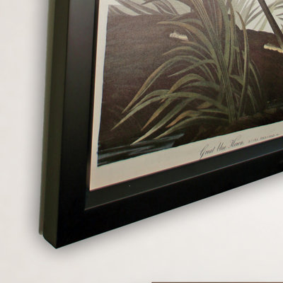 « great blue » par héron, reproduction d’art sur toile