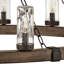 Lustre rustique d'extérieur à 1 lumière Sawyer-1870666403