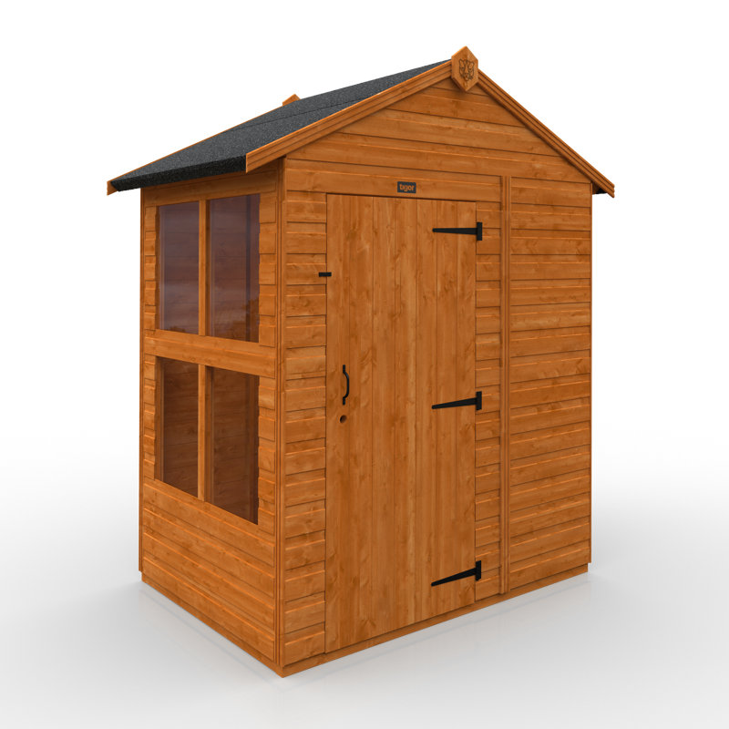 TigerFlex® Modular Buildings 4x6w Apex Summerhouse