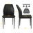 Modern Kitchen Dining Set, Extendable Dining Table with Dining Chairs(1Table 4Table)-990287172-956716081