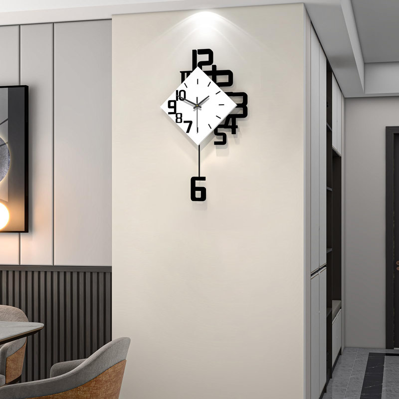 Zylfie Manufactured Wood Wall Clock