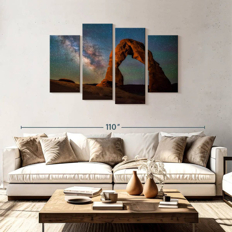 Oberle Delicate Air Glow, 48" H x 75" W