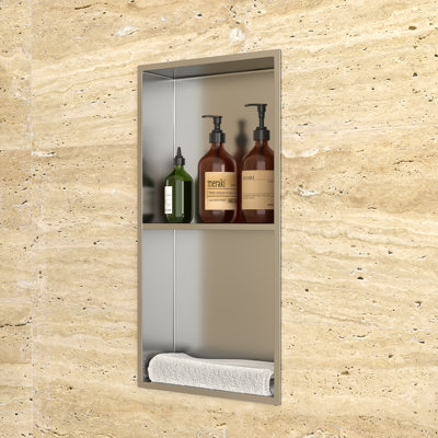 Niche de douche 13 po x 25 po Niche double