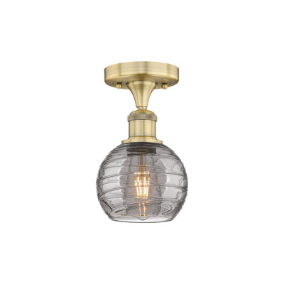 1 - Light Semi Flush Mount