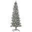 Arbre de Noël artificiel pin enneigé 6 pi avec branches réalistes et 394 pointes
