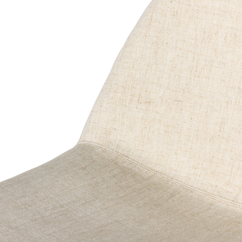 Chaise d'appoint Marisol en crème Alcala, CRÈME ALCALA