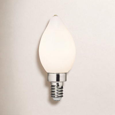 Branded Lamps 4W Torpedo Frosted E12 LED Bulb