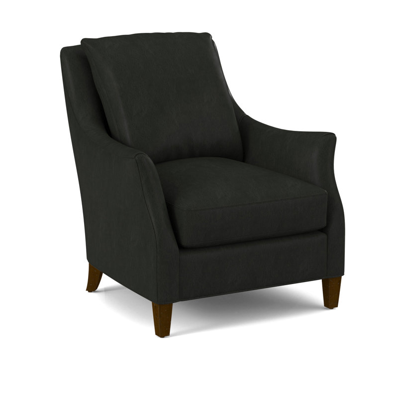 Armchair, Salvador Asphalt, White