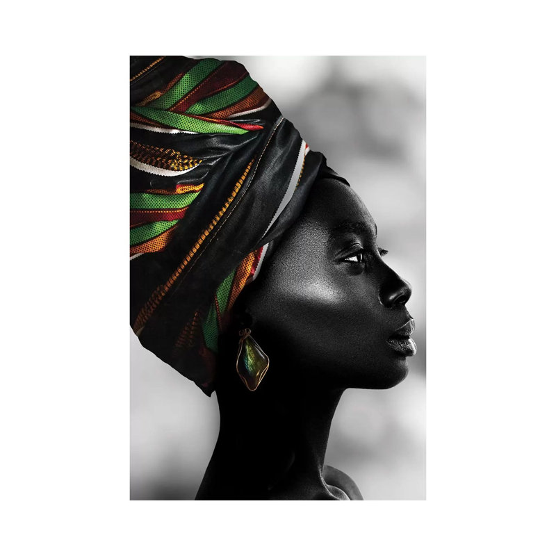 African Luxury by Danilo De Alexandria - Wrapped Canvas Gallery-Wrapped Canvas Giclée, 66.04 cm H x 45.72 cm W x 3.175 cm D