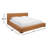 Dorine Leather Platform Bed-1275680868