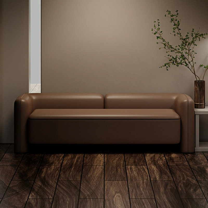 Navjeevan Upholstered Storage Bench, Coffee
