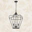 Lustre géométrique à 3 lumières Deanle-1828900048