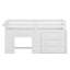Lit mezzanine avec armoire et tablette-1340926653
