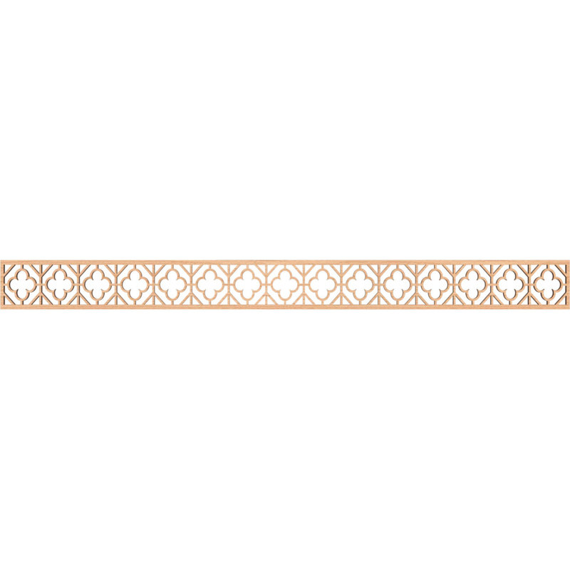 Moulure Hazelton, Noyer blanc, H 4 po x l 46,375 po x P 0,25 po