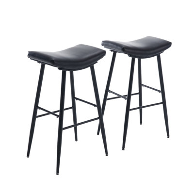 Counter Height Bar Stool Set Of   Dining Room Kitchen Counter Island, Upholstered Breakfast Stools With Footrest
