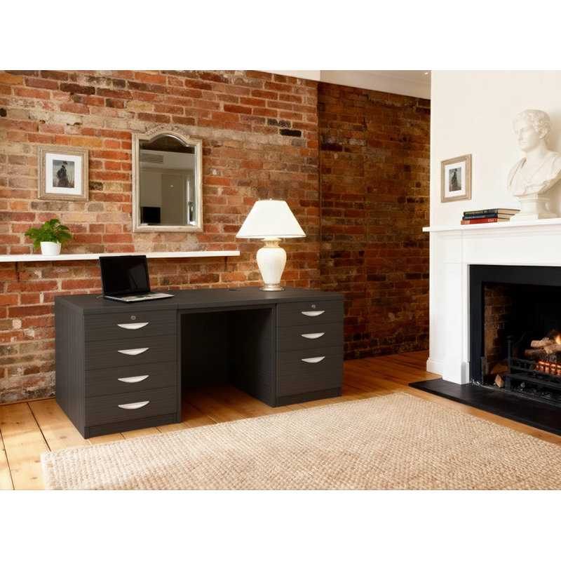 Walshaw Writing Desk, Black Havana